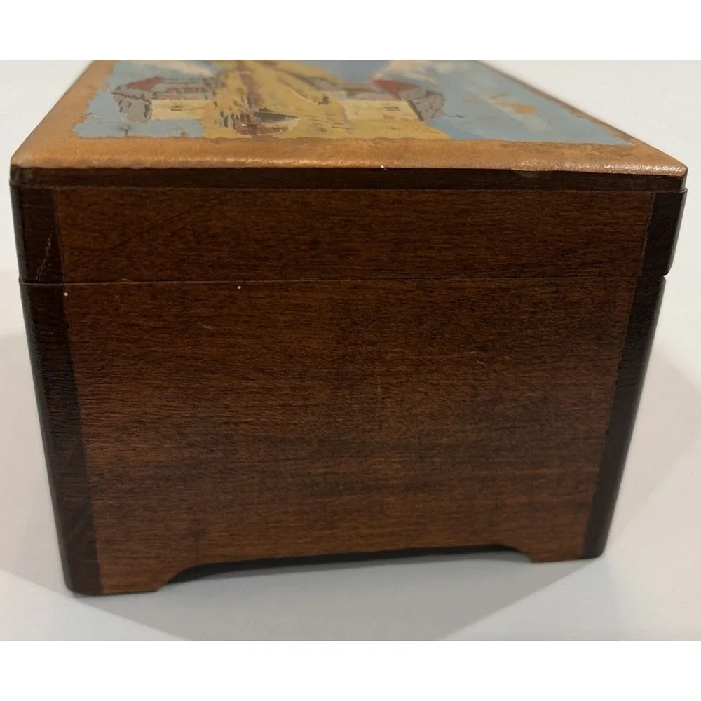 Reuge Sainte Croix Swiss Music Box Lucky Day 2 Tune La Paloma Carnaval of Venice